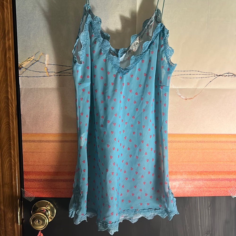sheer pajama tank top<3